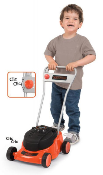 Záhradná kosačka pre deti Black&Decker