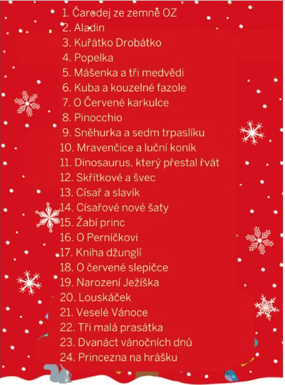 Adventný kalendár plný kníh Svojtka