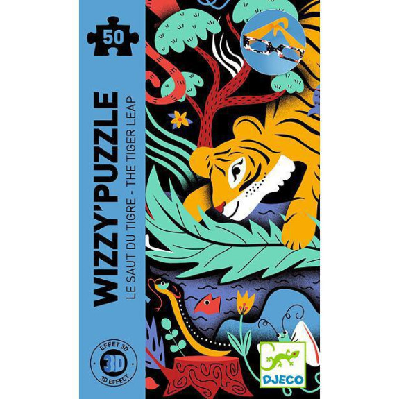 3D puzzle Tiger Djeco
