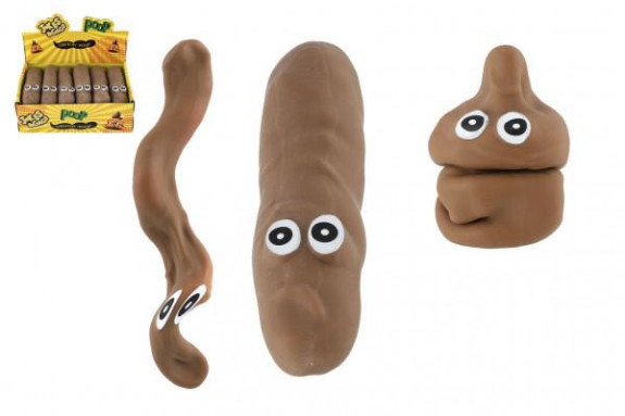 Hovínko antistresové 14 cm elastické tvarovateľné
