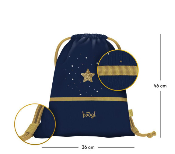 Vrecko Unicorn Gold Baagl