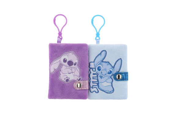 Zápisník mini plyšový prívesok Lilo & Stitch 2 farby