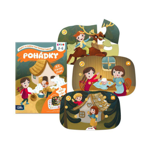 Kvído - Rozprávky 2 - Karty a puzzle pre Hovoriaci tabak 2 Albi