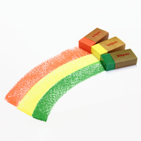 Block voskové pastelky na sklo a papier 8 ks Kitpas