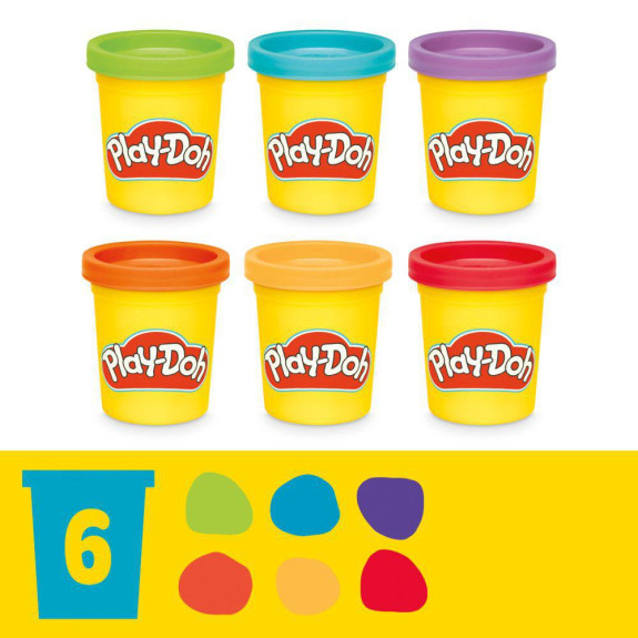 Play-Doh Tvary a farby Dino