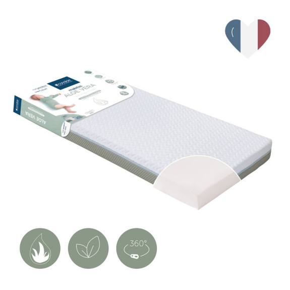 Matrac Aloe Vera 60 x 120 x 10 cm Candide