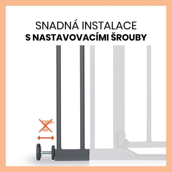 Zábrana Open N Stop 2 rozšírenie o 9 cm Hauck