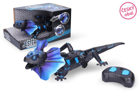 Jašter s golierom RC na diaľkové ovládanie 41 cm