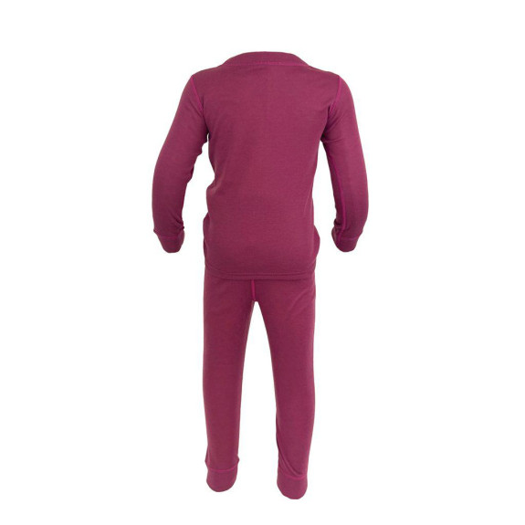 Dievčenská funkčná rýchloschnúca bielizeň - set tričko a nohavice fuchsia Pidilidi