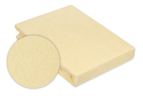 Prestieradlo froté s gumou Classic 60 x 120 cm Babymatex