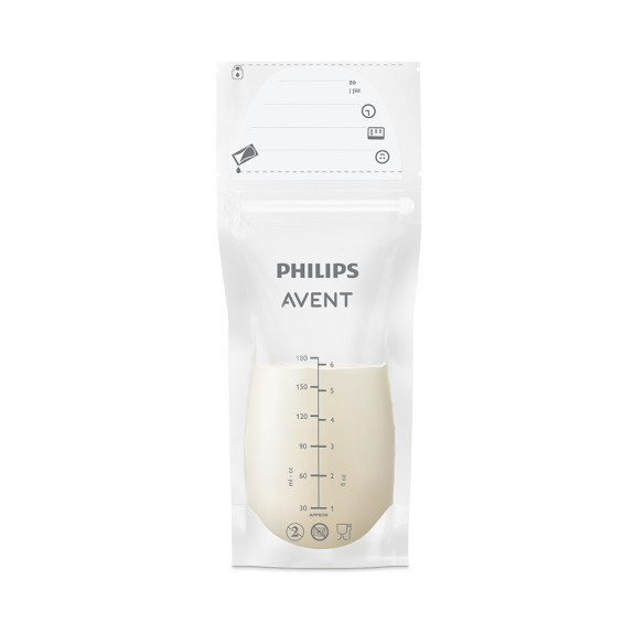 Vrecká na materské mlieko 180 ml 25 ks Philips Avent