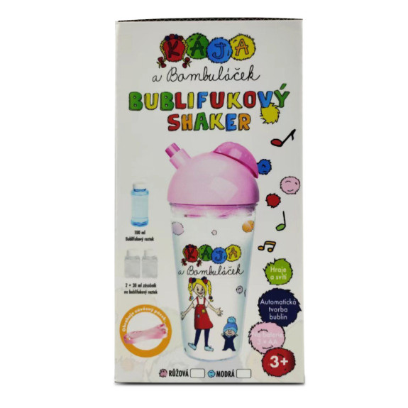 Kája a Bambuláčik Bublifukový Shaker