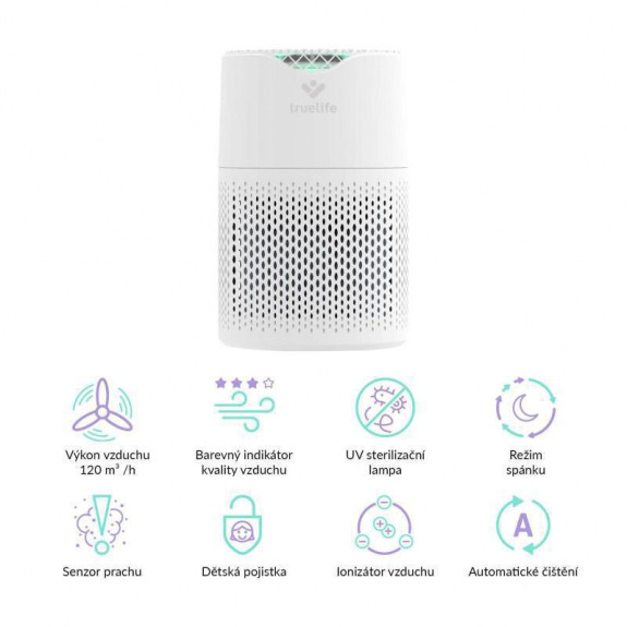 Čistička vzduchu TrueLife AIR P3 WiFi