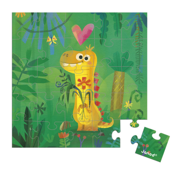 Blahoželanie k narodeninám s puzzle Janod