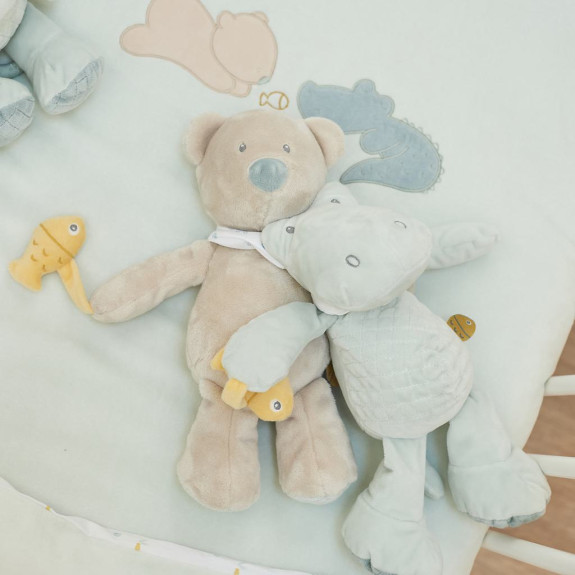 Krokodíl plyšový Romeo 32 cm Nattou