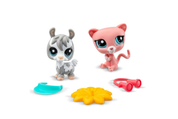 Littlest Pet Shop 2 figúrky - 6 druhov