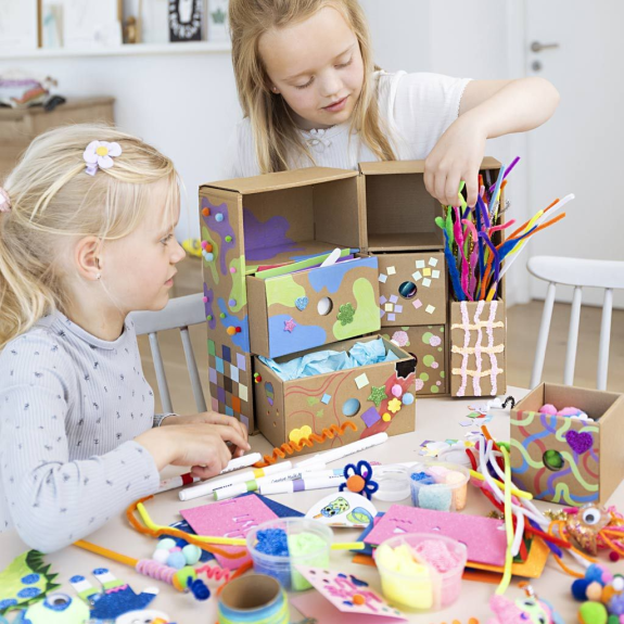 Kreatívna sada Maxi box so zásuvkami Modelovanie Creativ Company