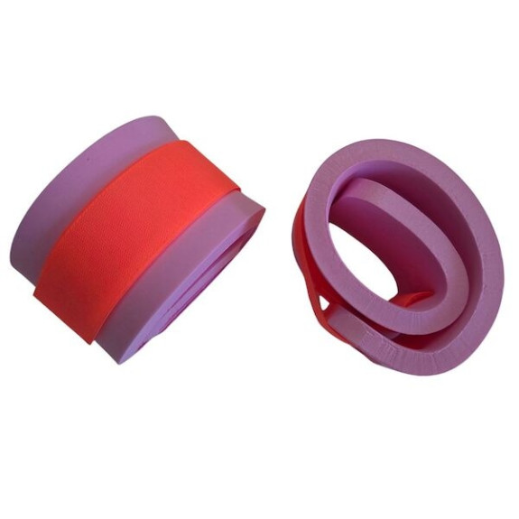 Nadľahčovacie rukávy oranžový zips 550 x 100 x 15 mm Matuška Dena