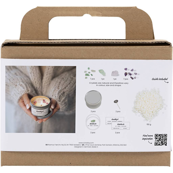 Kreatívna súprava Mini Craft Kit Candle Making Crystals Creativ Company