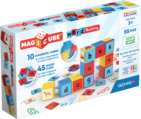 Geomag Magicube Words 55 dielikov