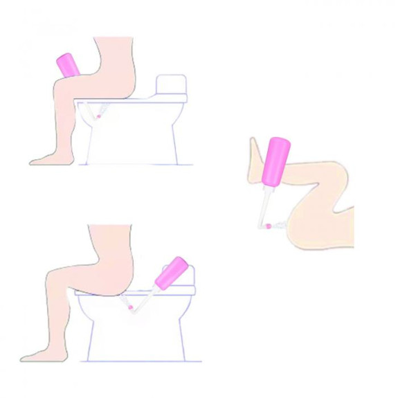 Fľaša na intímnu hygienu po pôrode BocioLand