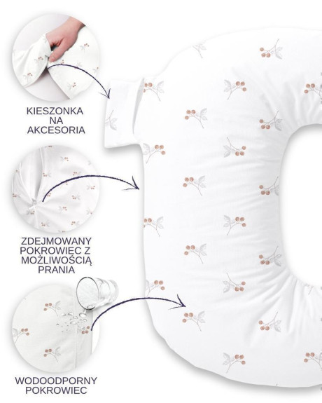 Polohovací vankúš MiniRelax jersey 150 cm Babymatex
