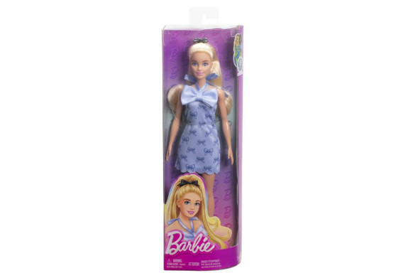 Barbie Modelka - Modrá mašľa