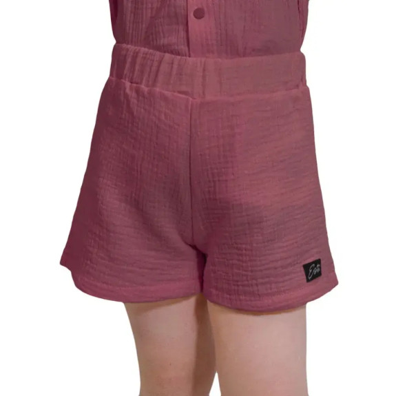 Dievčenské mušelínové kraťasy Ruby red Esito