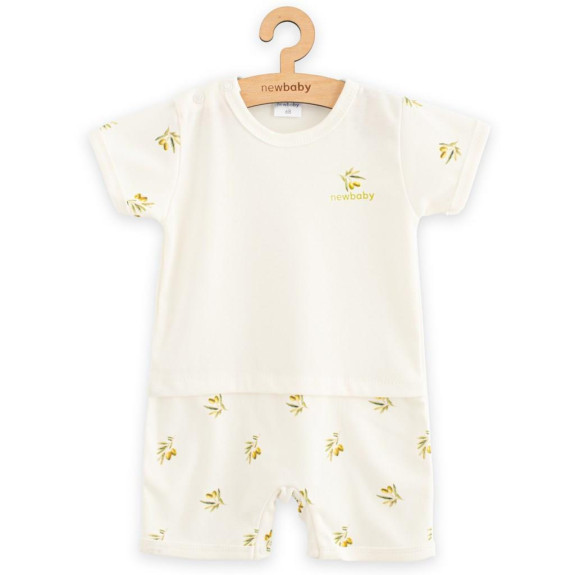 Dojčenský letný overal z organickej bavlny New Baby Olivy
