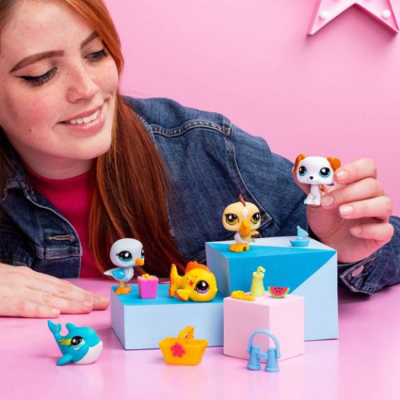 Littlest Pet Shop 5 figúrok Pláž
