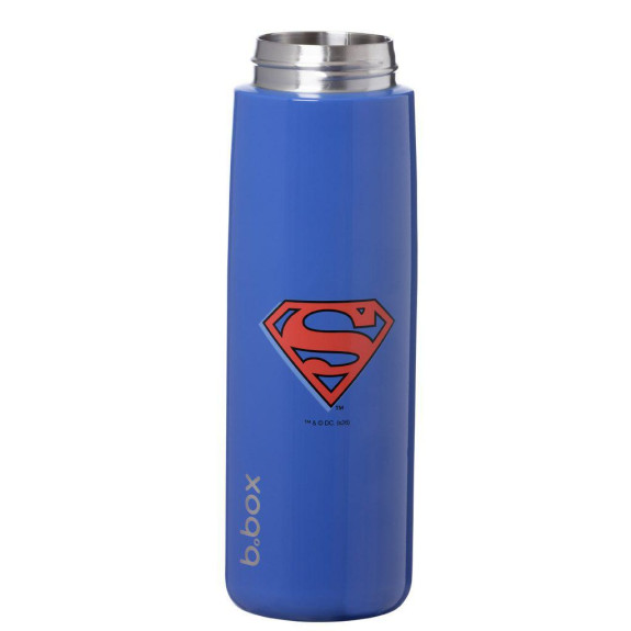 Nerezová termofľaša so slamkou 690 ml Superman B.Box