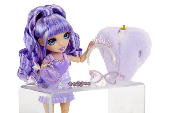 Rainbow High Creative Crystals bábika - Violet Willow TV