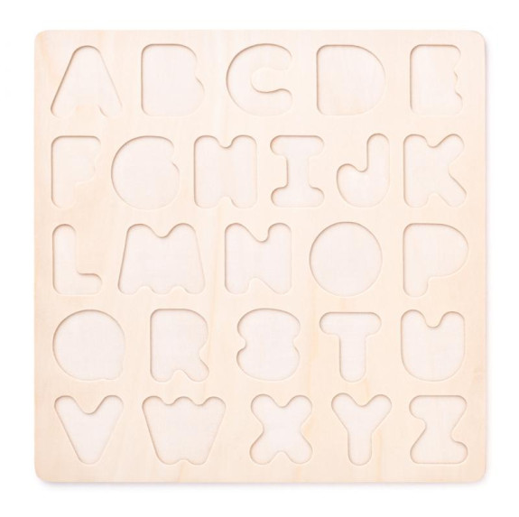 Puzzle ABC- písmená na doske