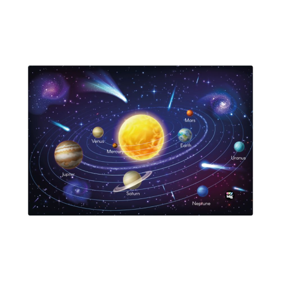 Podložka na stôl PP 60x40 cm Planets