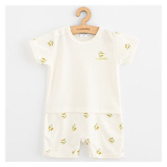 Dojčenský letný overal z organickej bavlny New Baby Olivy