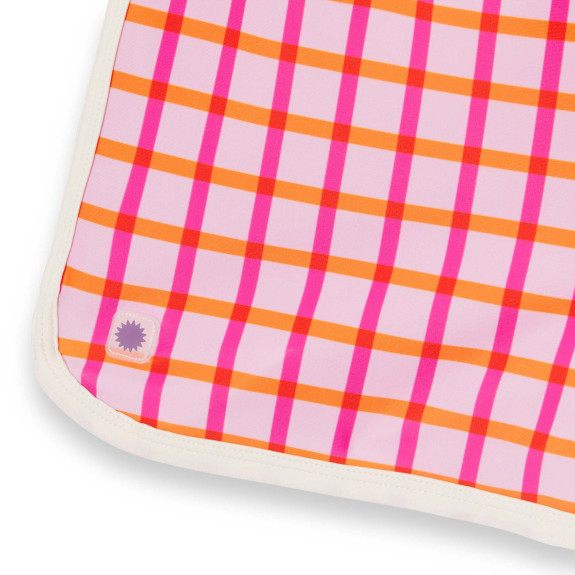 Plavky s UV ochranou Iconic Tartan Red KiETLA