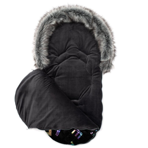 Luxusný fusak s kožúškom New Baby