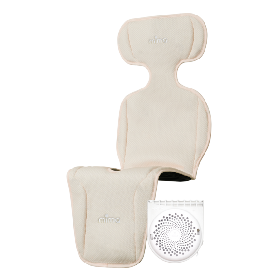 Chladiaca podložka do kočíka s vetraním Flo Beige Mima