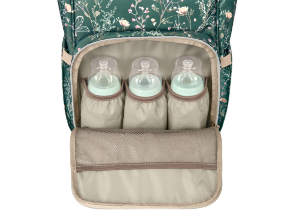 Prebaľovací batoh Siena Luxe Secret Garden KikkaBoo