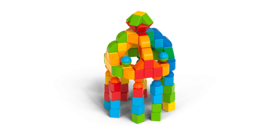 Geomag Magicube Shapes 164 dielikov