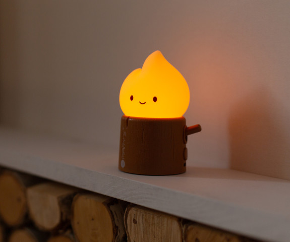 LED nočná lampička - mini plamienok Mary's