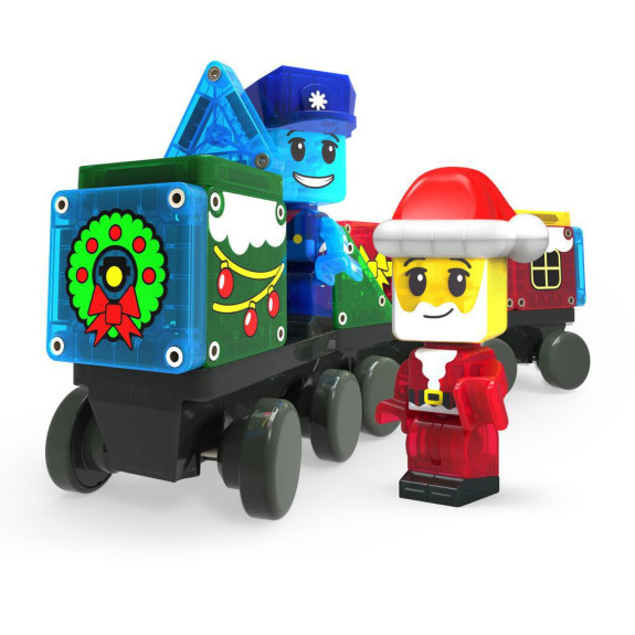 Magnetická stavebnica Adventný kalendár 34 dielov Magna Tiles