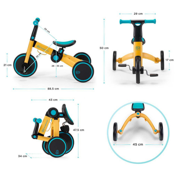 Trojkolka 4TRIKE Kinderkraft
