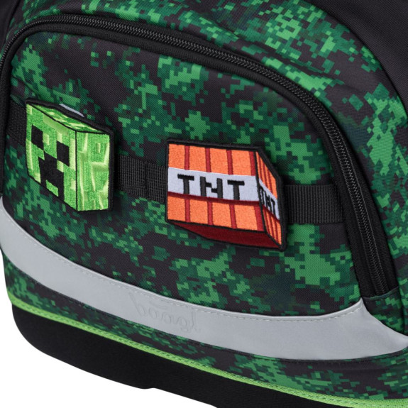 Školská aktovka Zippy Plus Minecraft Boom Baagl