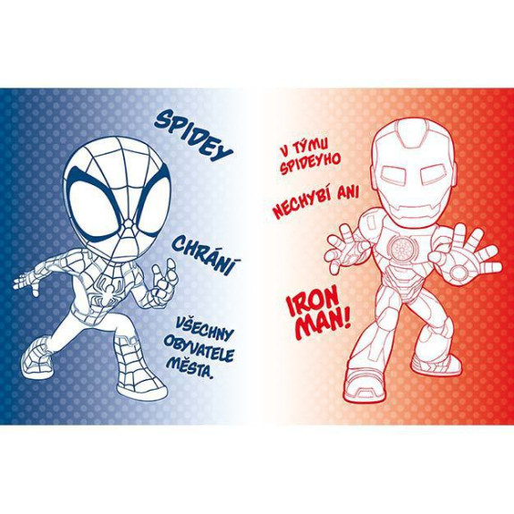 Maľovanky s tetovaním Spidey