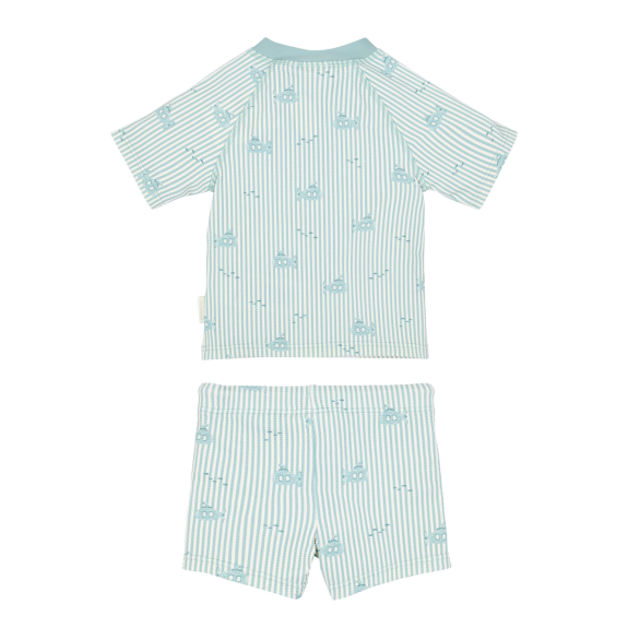 Plavky krátky rukáv 2-dielne Ocean Adventure Little Dutch