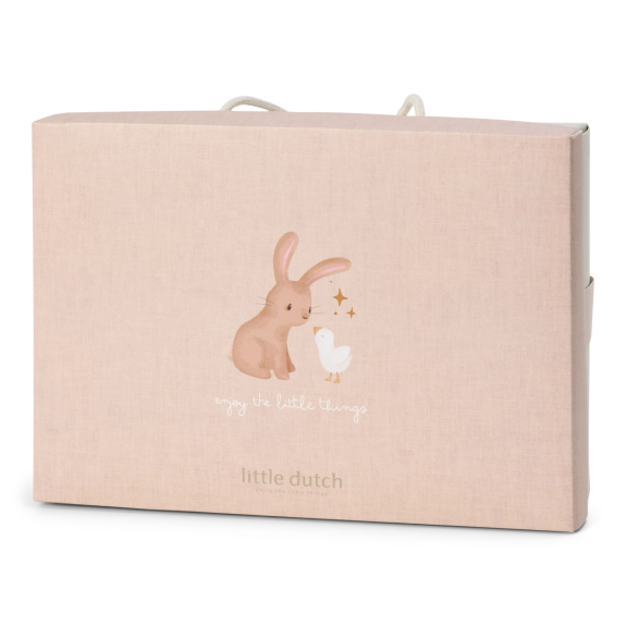 Darčeková sada s osuškou Husa Newborn Naturals Little Dutch