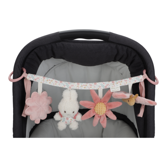 Reťaz na kočík králiček Miffy Lucky Blossom Little Dutch