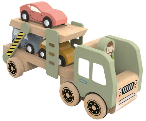 Drevený autoprepravník 2Kids Toys