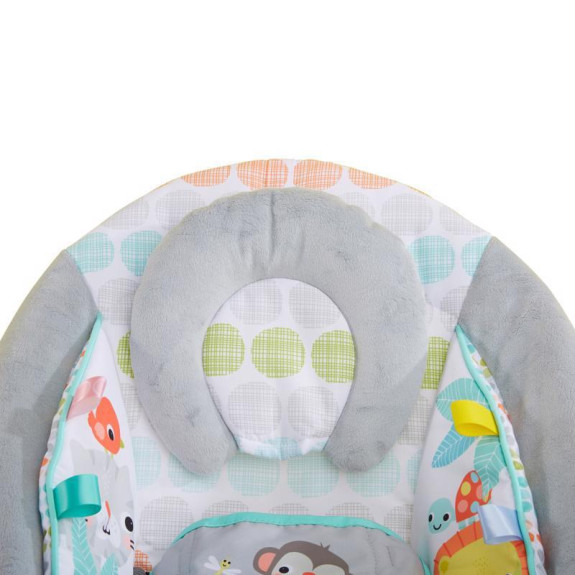 Lehátko vibrujúce s melódiou Whimsical Wild 0 m+ do 9 kg 2019 Bright Starts